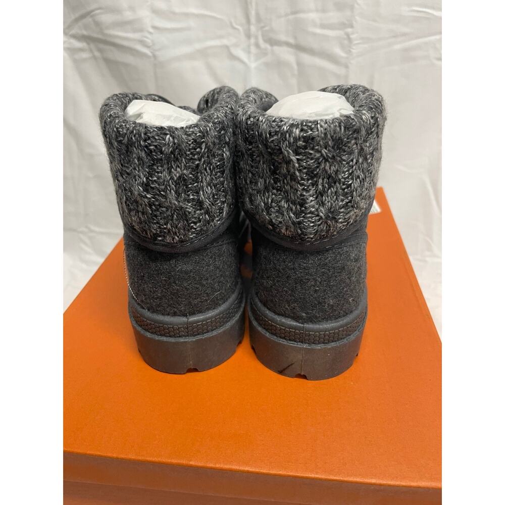 Rocket Dog Women's Boots Size 6 Charcoal Gray Style PilotJP Zip Up New In Box - Picture 4 of 8